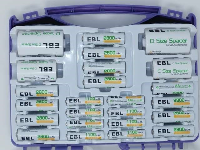 充電池 EB-BX7028／EBL」レビュー ～2800mAhの大容量で格安の充電池セット～ | 感想とレビュー.com
